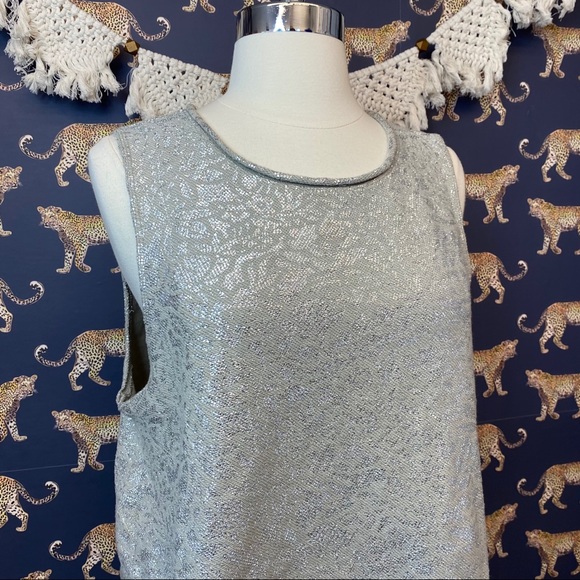 Free People Taupe Fancy Top - Picture 3 of 5